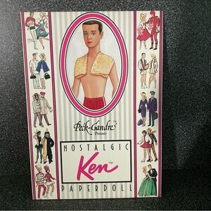 Vintage BARBIE’s sealed NIP Peck Gandre
Nostalgic KEN paper doll